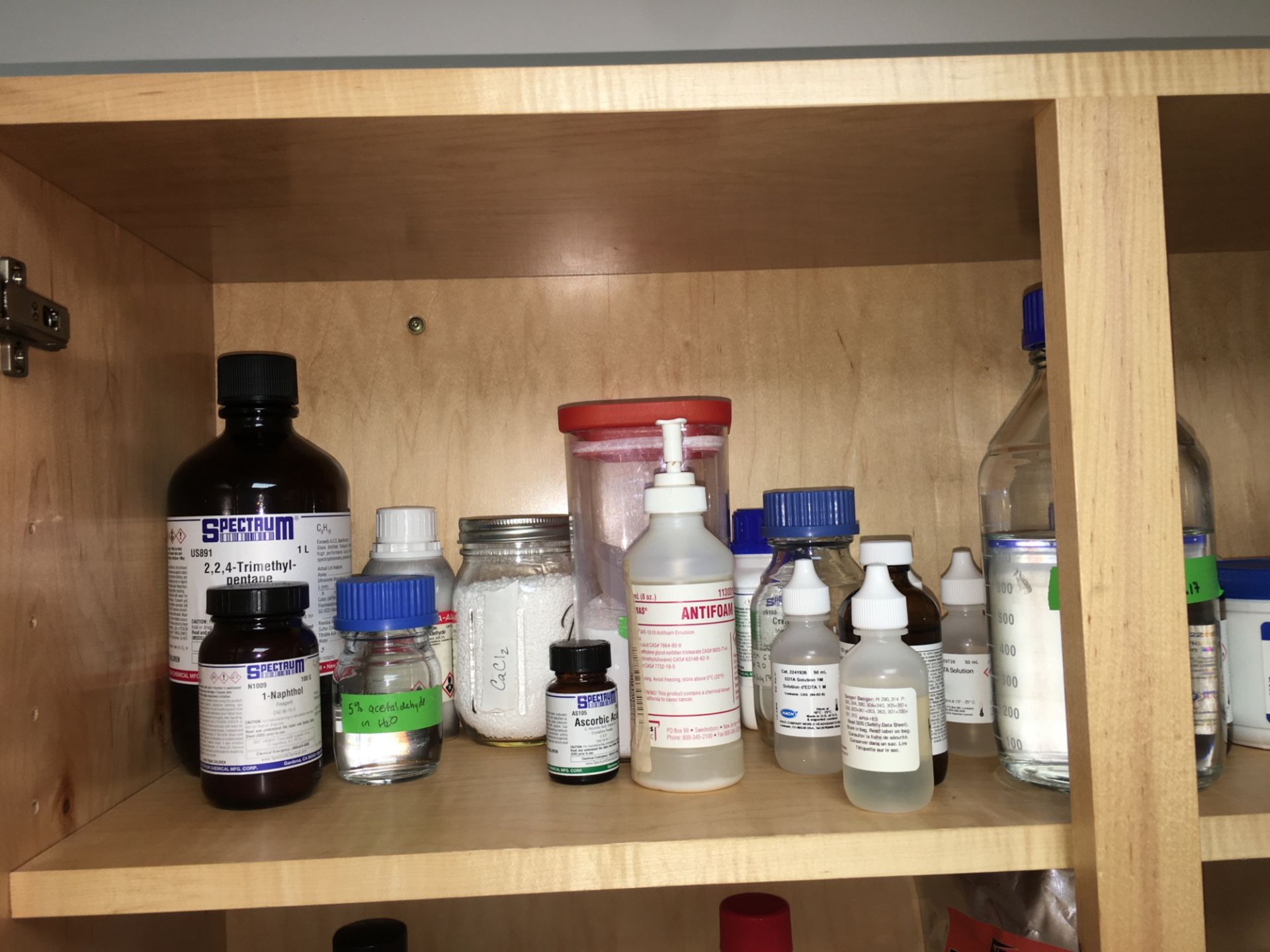 A group of Ass't Lab Supplies in UPPER Cabinets - Image 4 of 33
