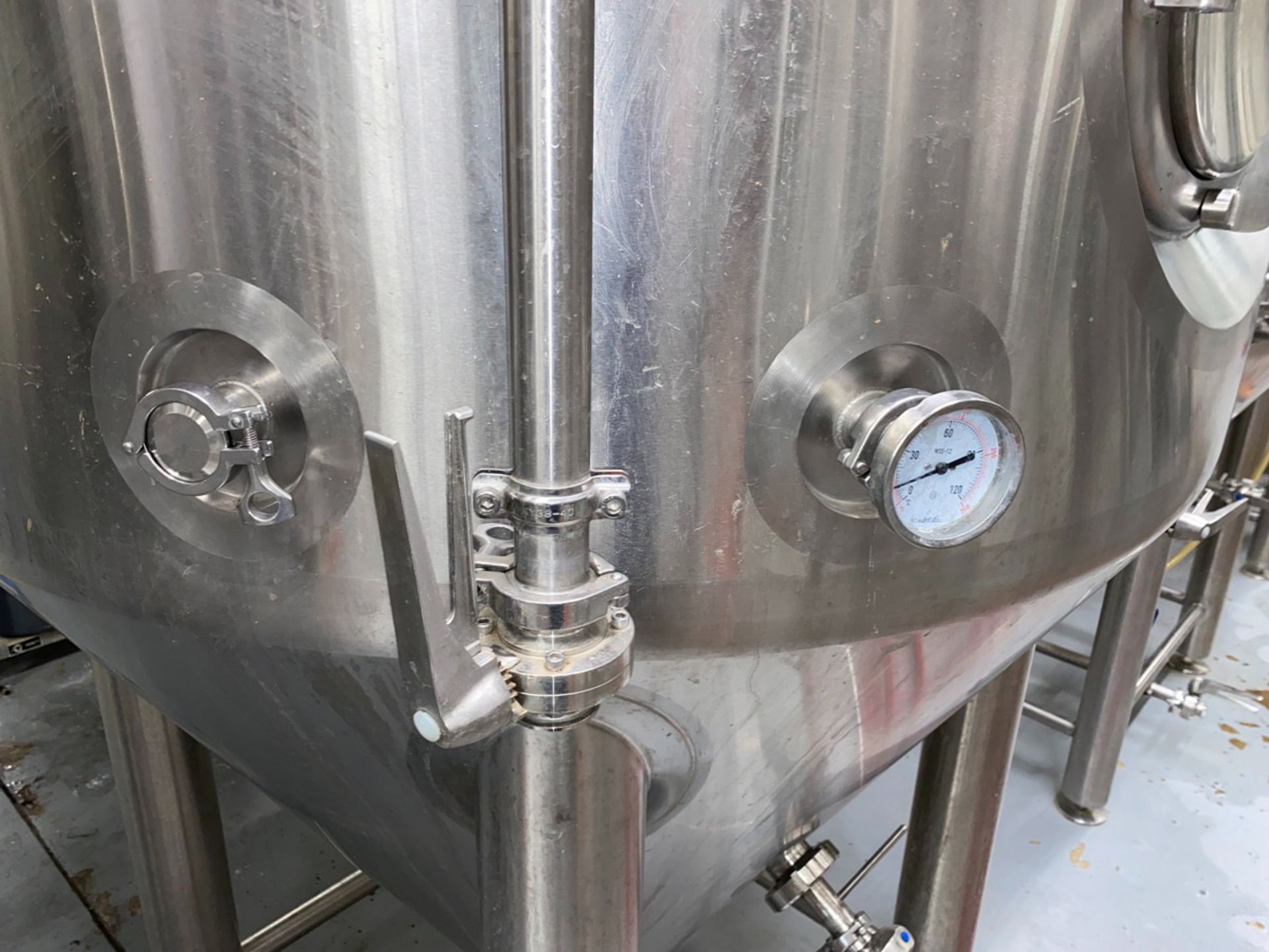 A.B.E. 15bbl Stainless Steel Fermentation Tank - Image 3 of 10