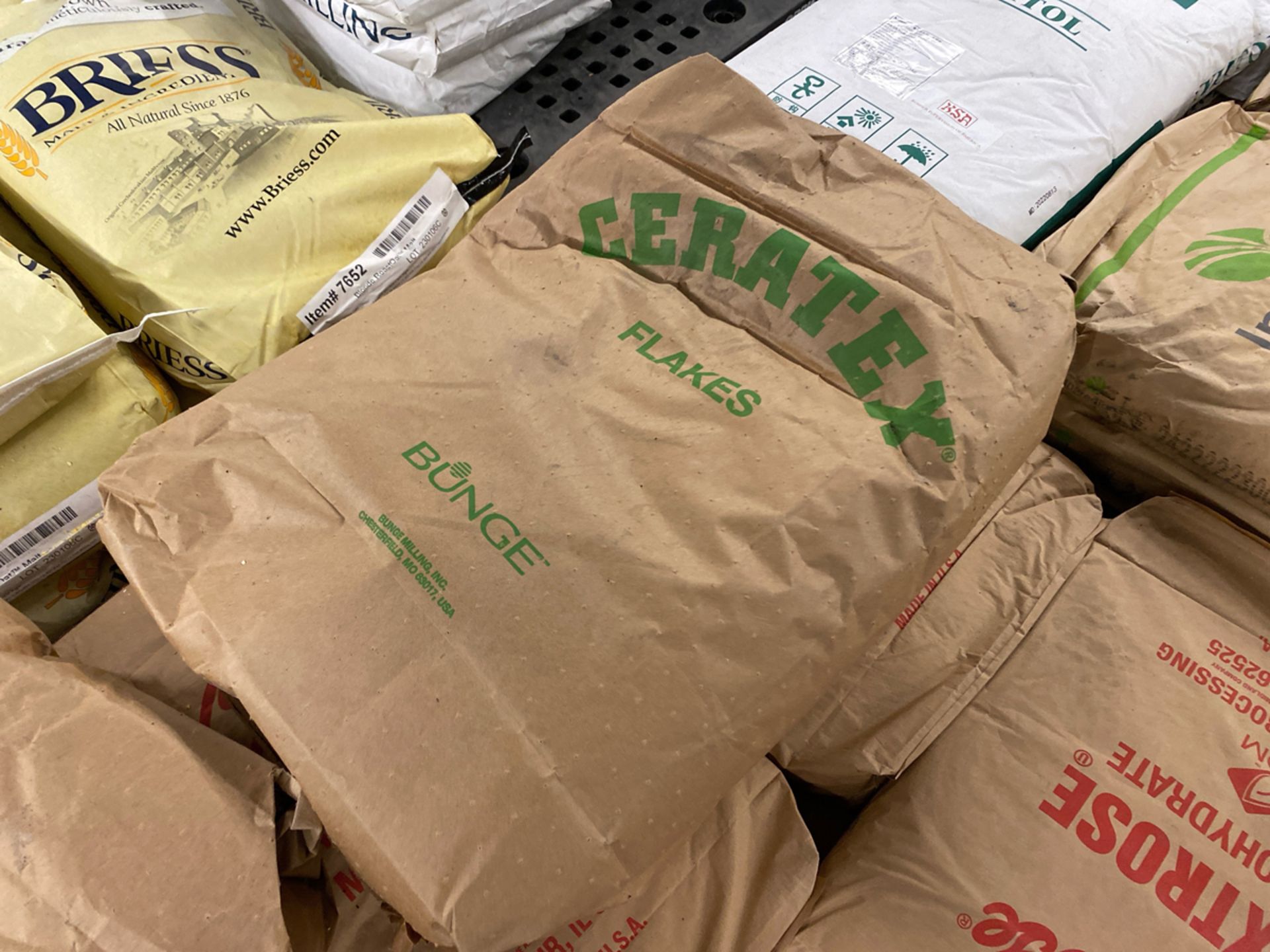 [each] 50 lb. Bags of Bunge Ceratex Readiflakes