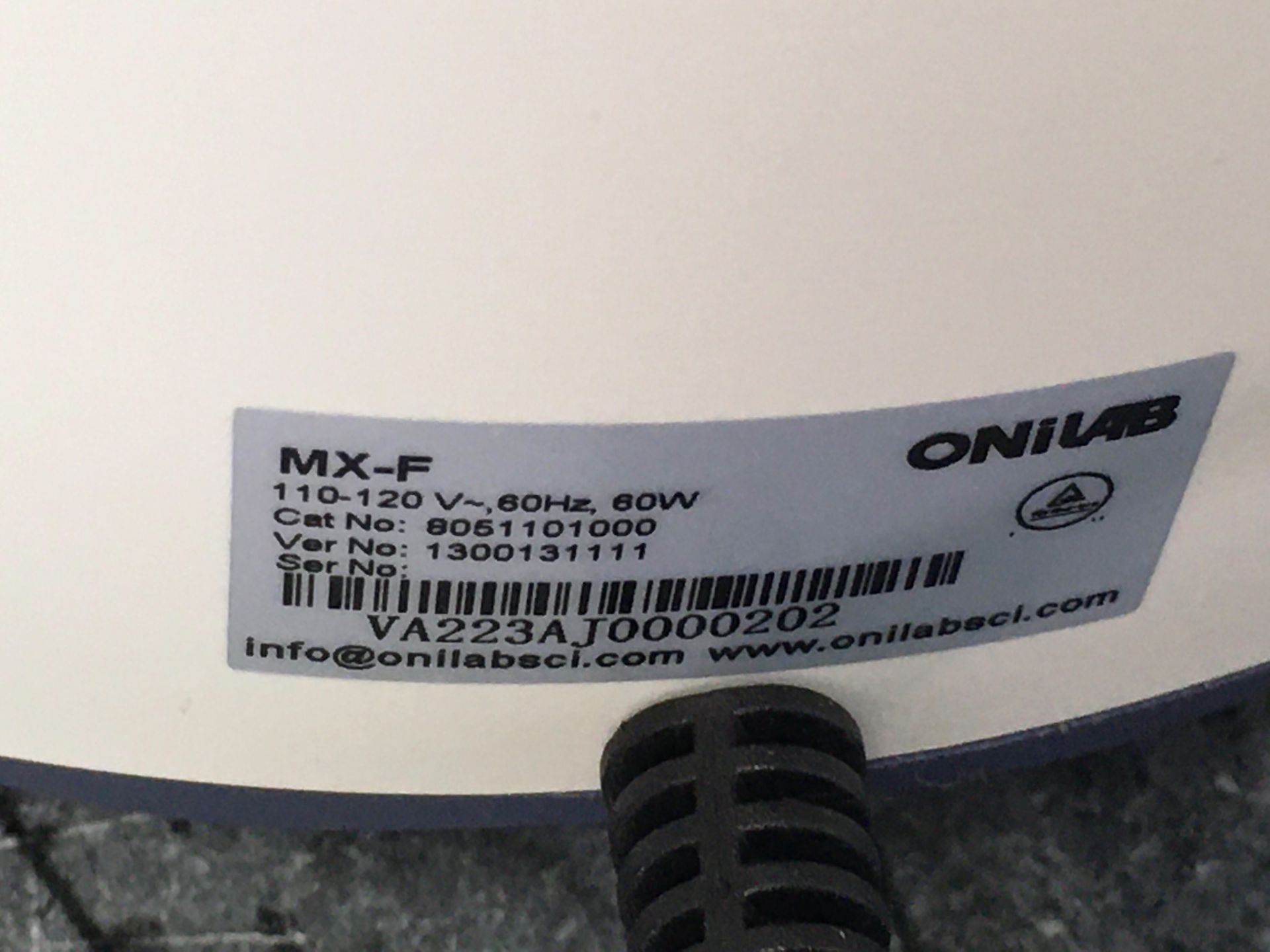OniLab, Vortex Mixer, Model MX-F - Image 3 of 4