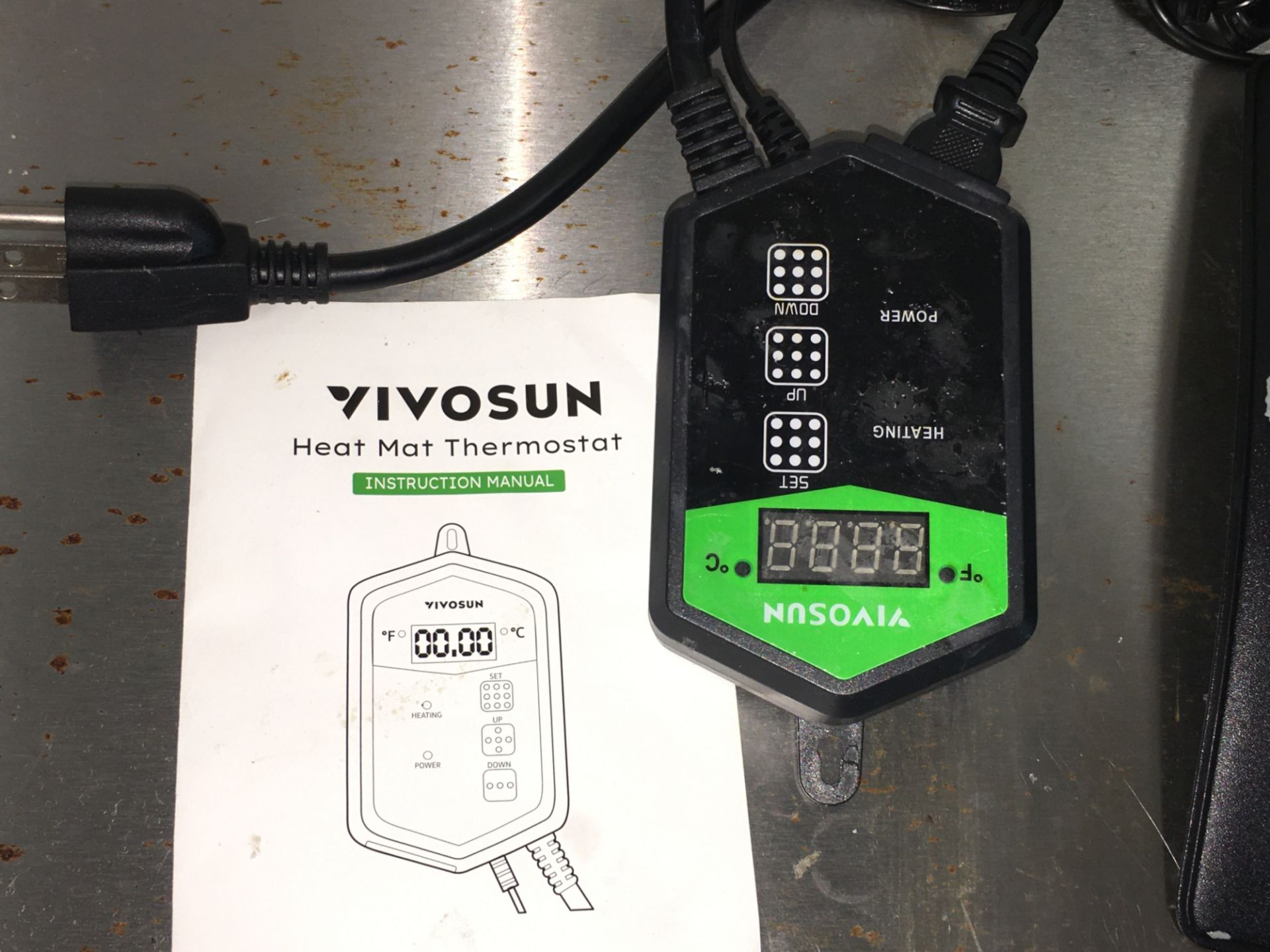 Vivosun, Heat Mat Thermometer And Heating Paf - Image 2 of 5