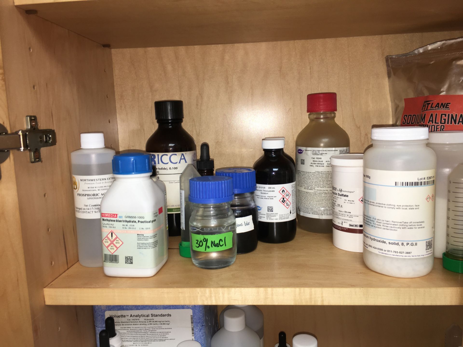 A group of Ass't Lab Supplies in UPPER Cabinets - Image 7 of 33