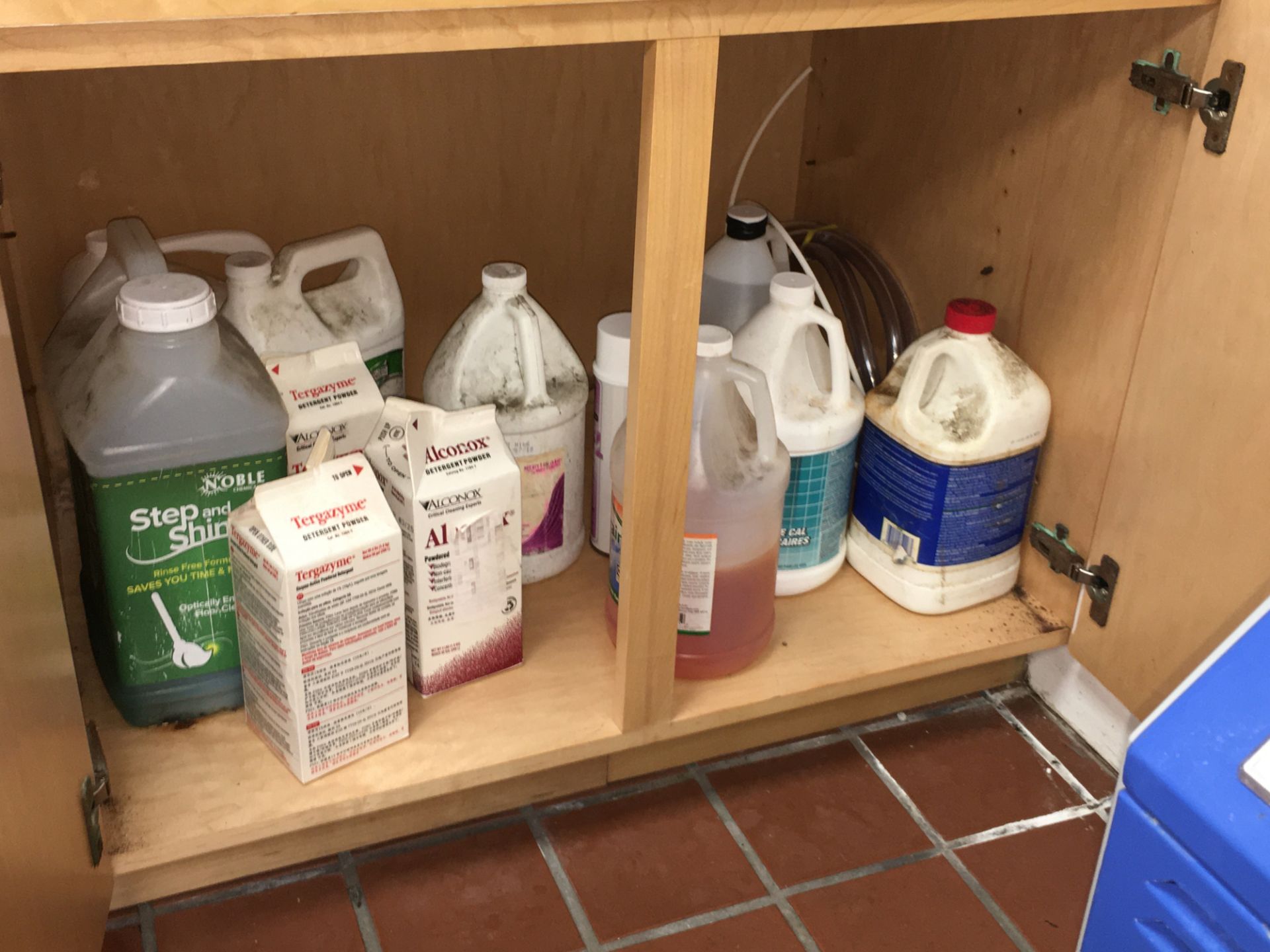 A group of Ass't Lab Supplies in LOWER Cabinets - Image 9 of 9