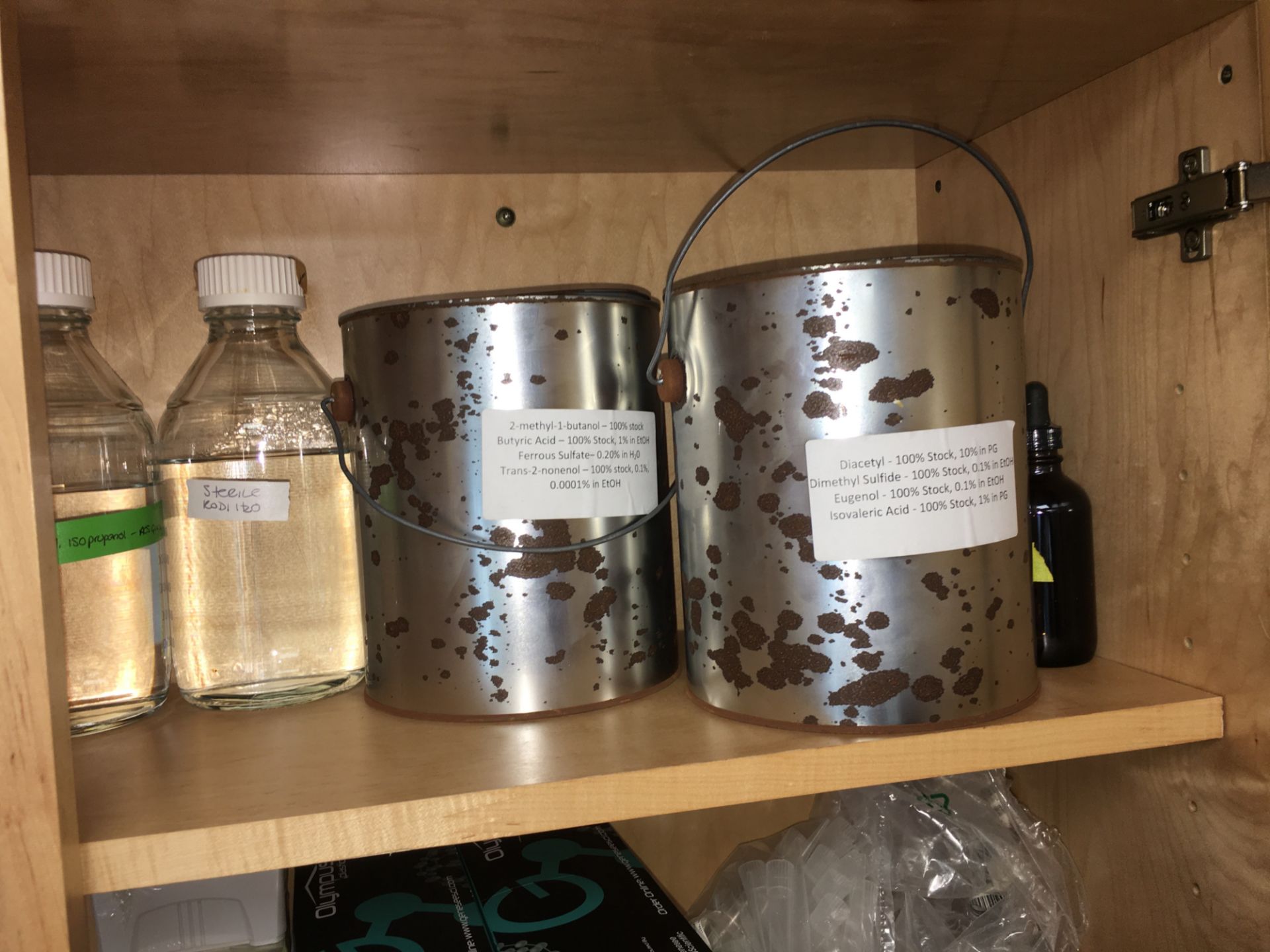 A group of Ass't Lab Supplies in UPPER Cabinets - Image 23 of 33