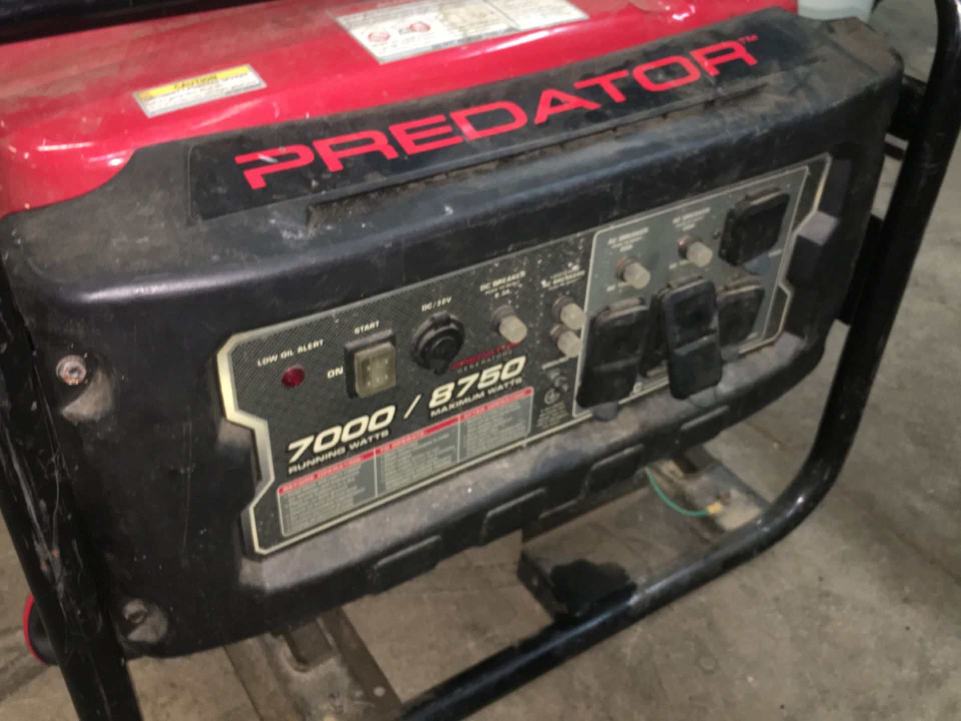 Predator 8,750 Watt Gas Generator - Image 2 of 9