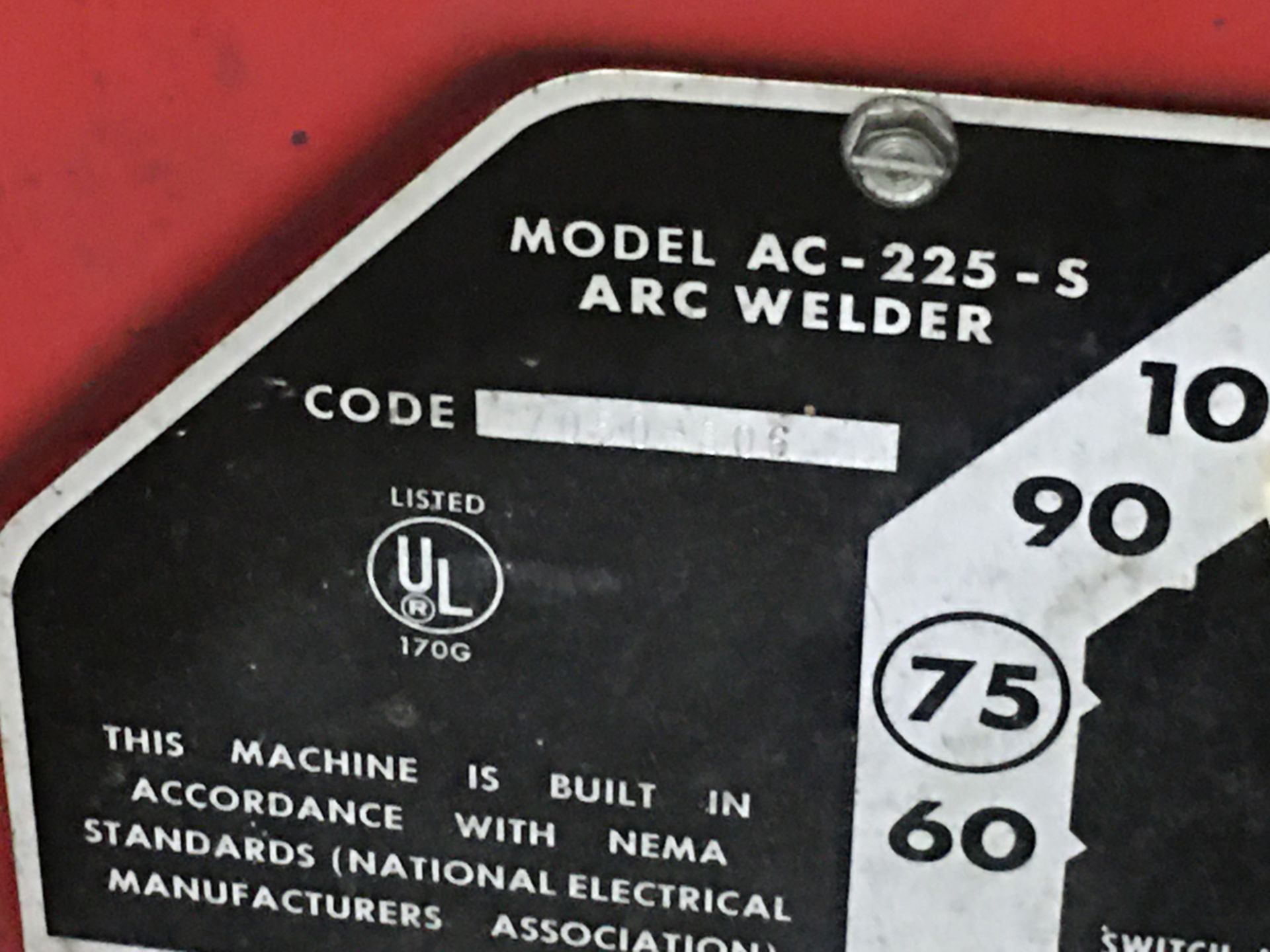 Lincoln AC 225 AMP Arc Welder - Image 3 of 4