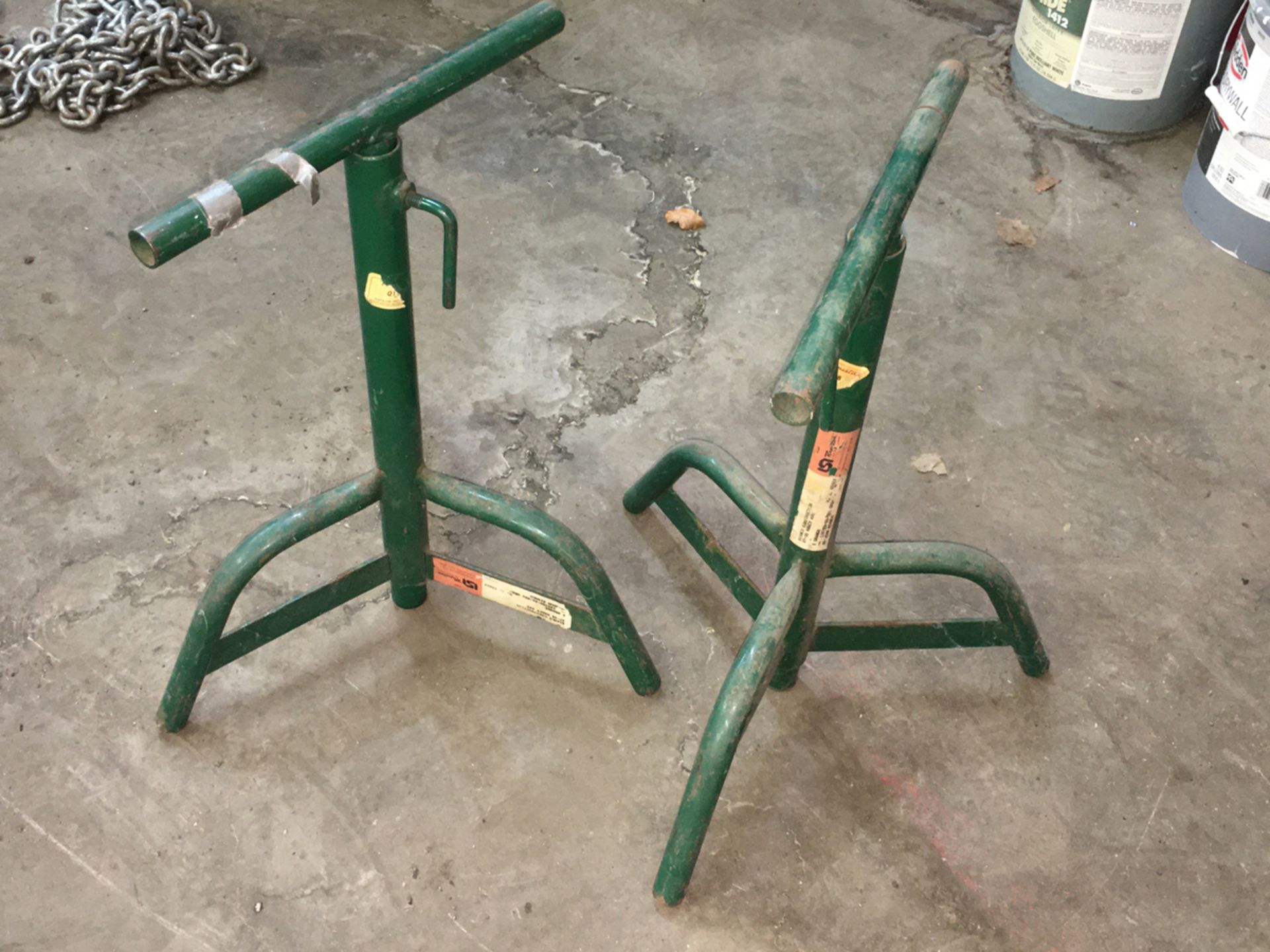 A Pair of 15" Tri-Pod Stands