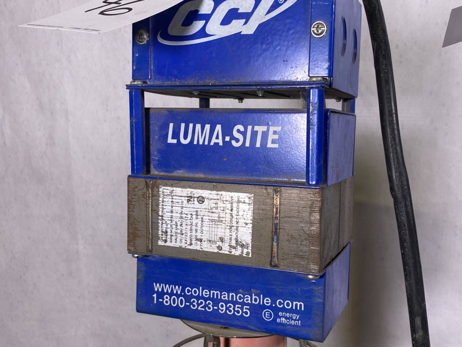 {EACH} CCI Luma-Site Hanging Temporary Job Site Work Light 400-watt Metal Halide MH HID - Image 6 of 7