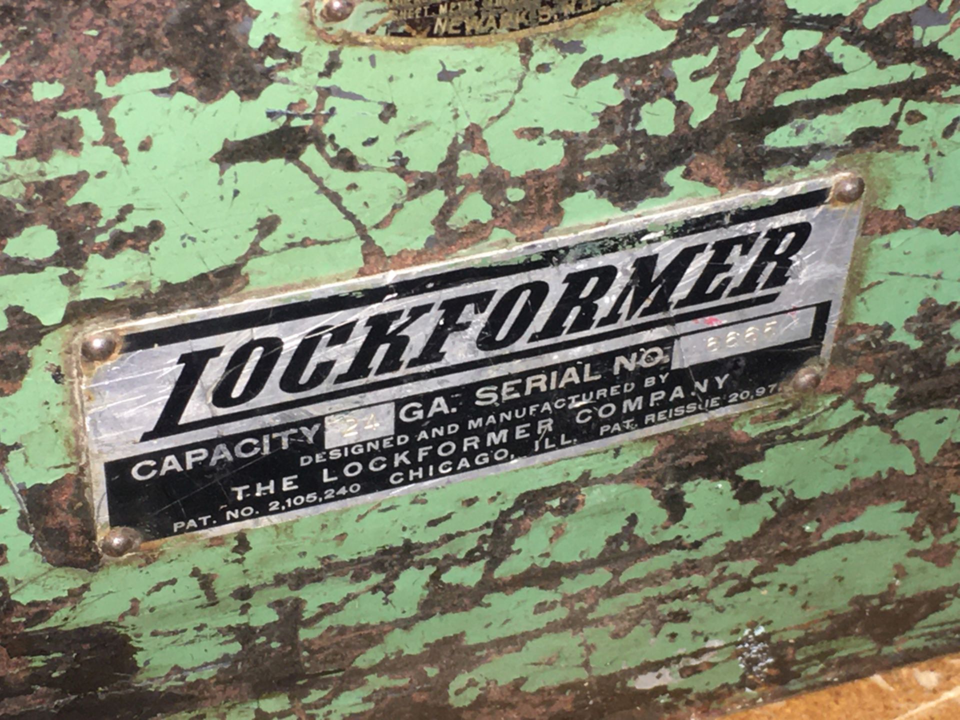 Lockformer 24Ga. Pittsburgh Machine - Image 2 of 4
