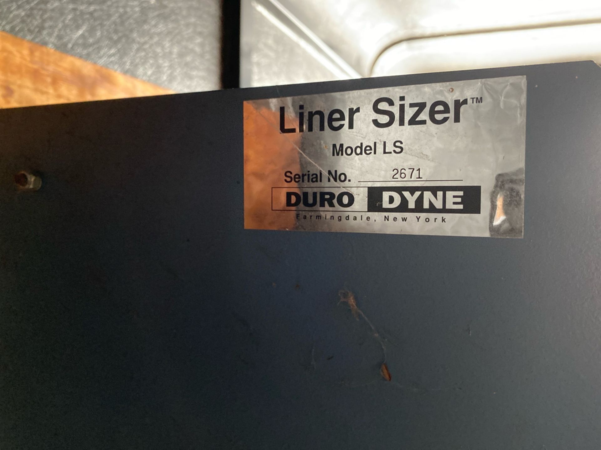 Duro Dyne Liner Sizer Insulation Liner Cutter Machine Table - Image 5 of 6