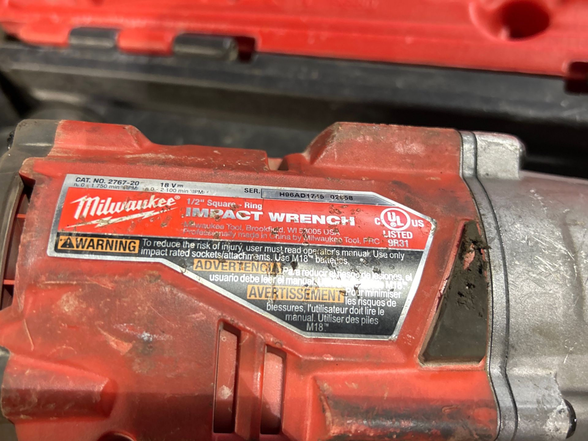 Milwaukee M18 1/2" Impact Wrench - Image 2 of 2