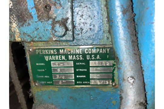 Perkins Machine 5-Ton Power Press - Image 7 of 7