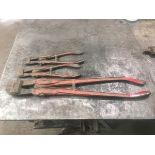 A Group of (3) HK Porter Bolt Cutters