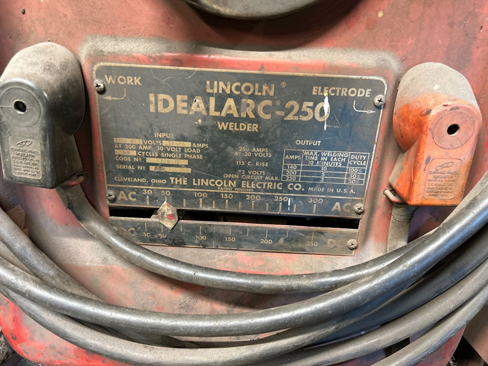 Lincoln IdealArc-250 Welder - Image 3 of 3