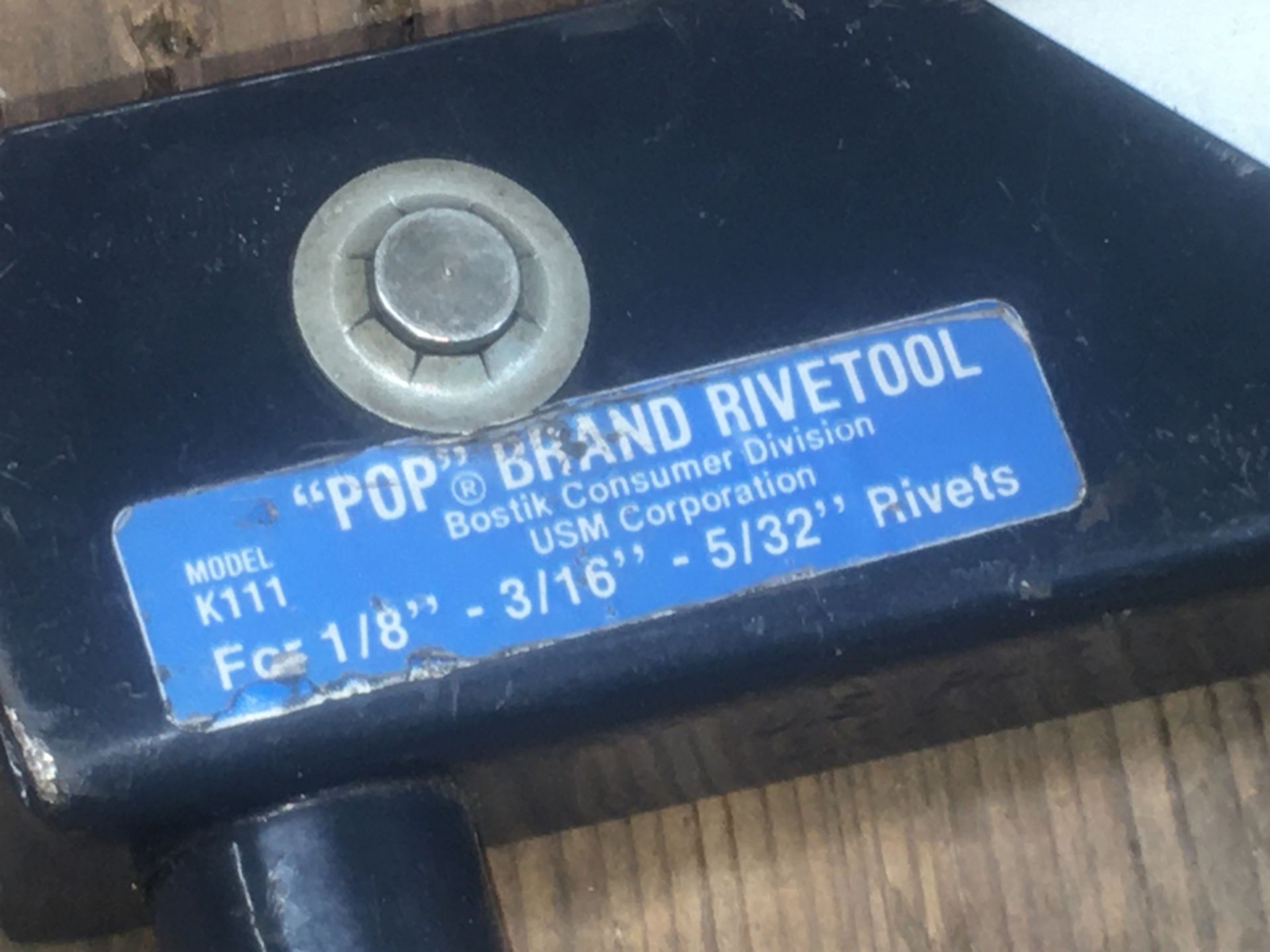 POP K111 Manual Riveter - Image 2 of 6