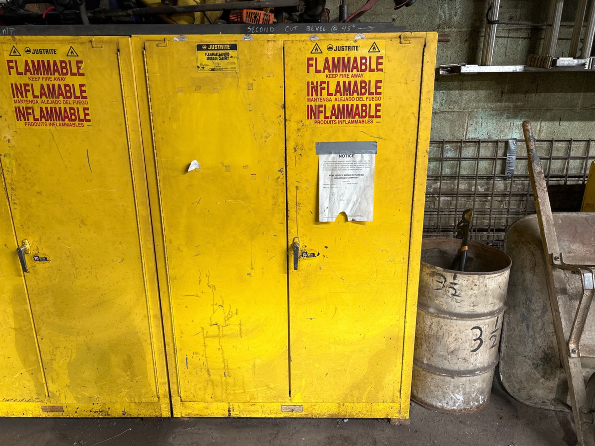 Justrite 90 Gal. Flammable Liquid Storage Cabinet