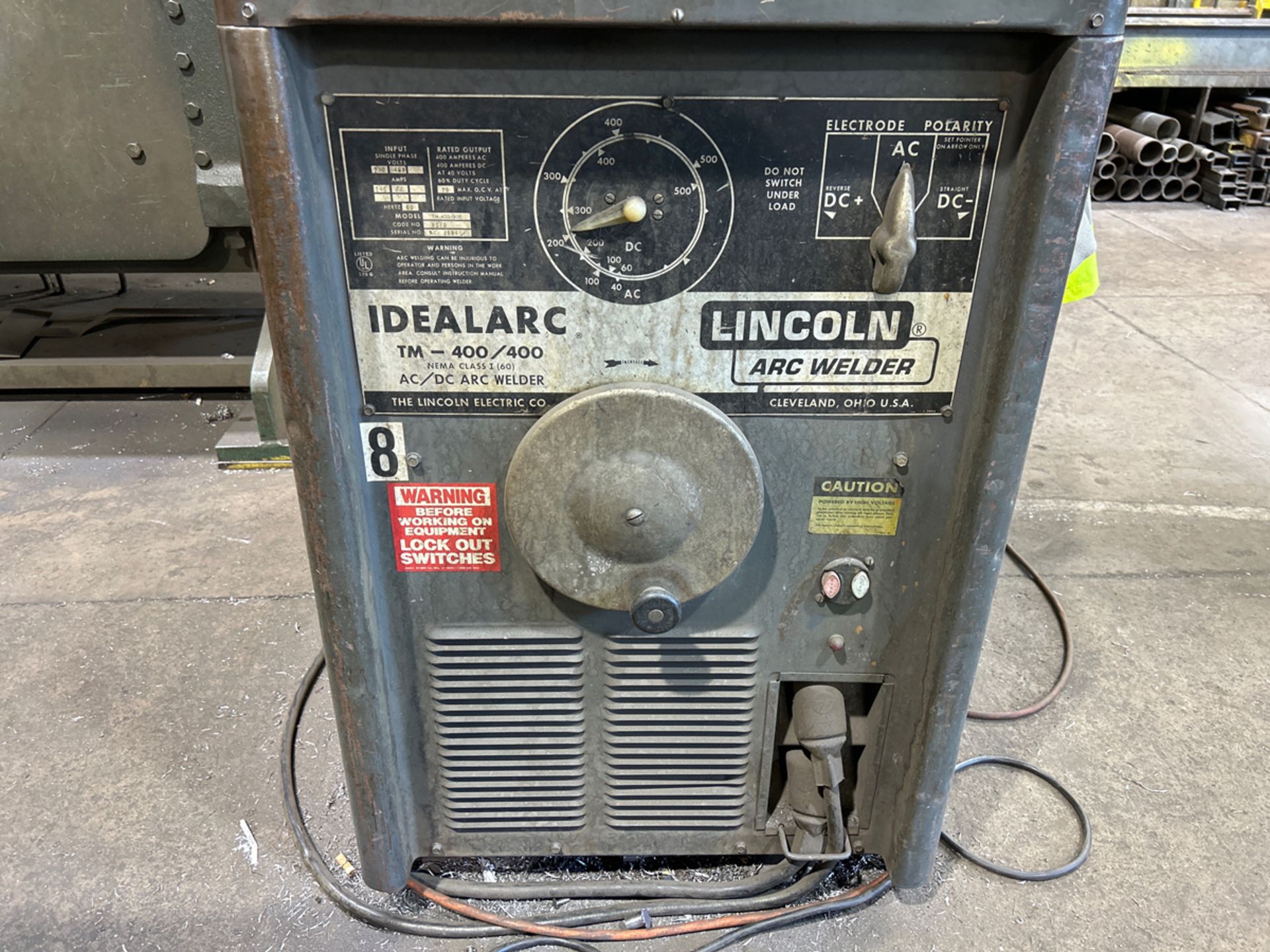 Lincoln IdealArc Arc Welder - Image 4 of 4