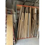 A Group of Raw Wood Materials