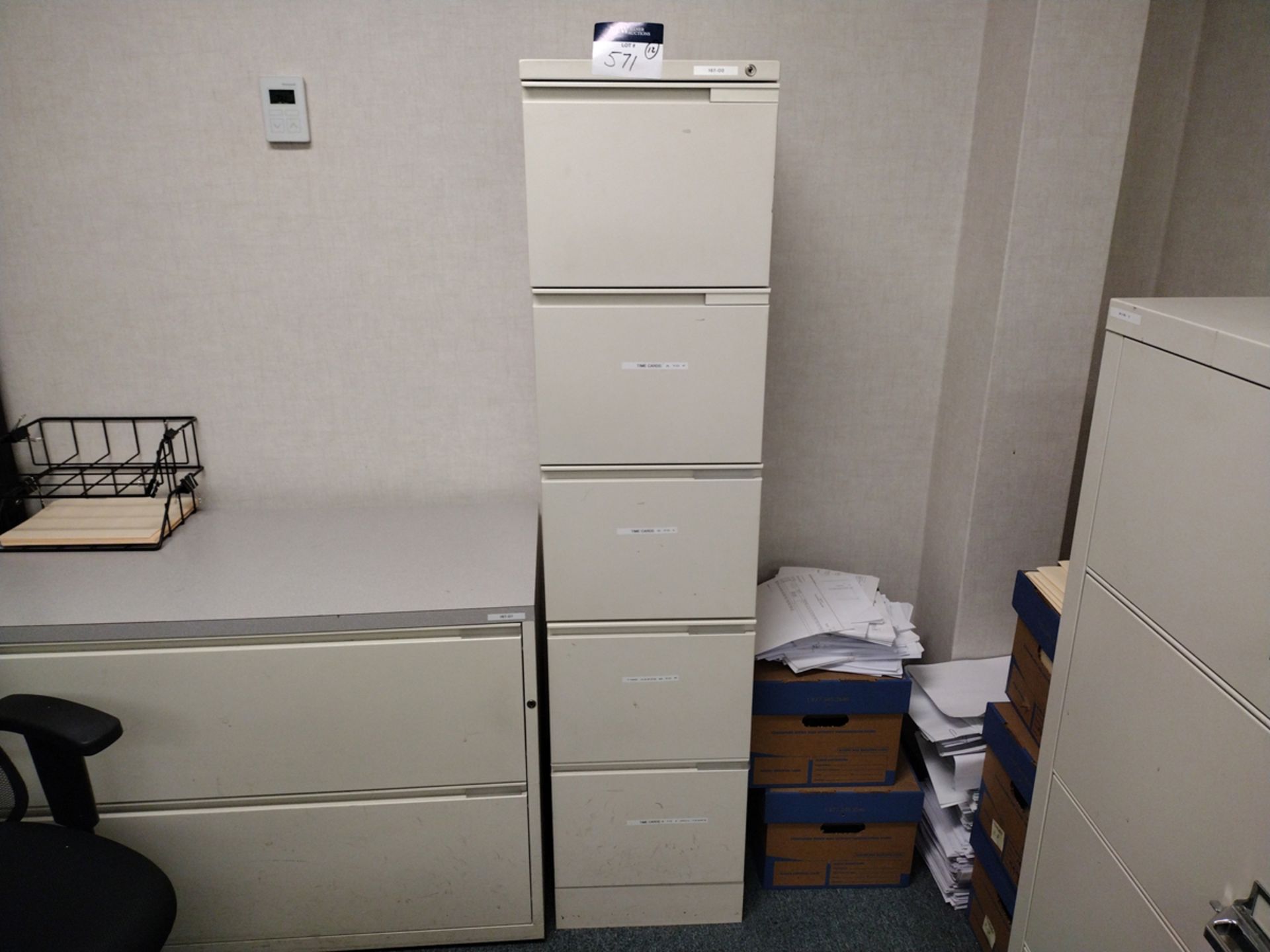 Group of Ass't Metal File and Storage Cabinets - Image 2 of 9
