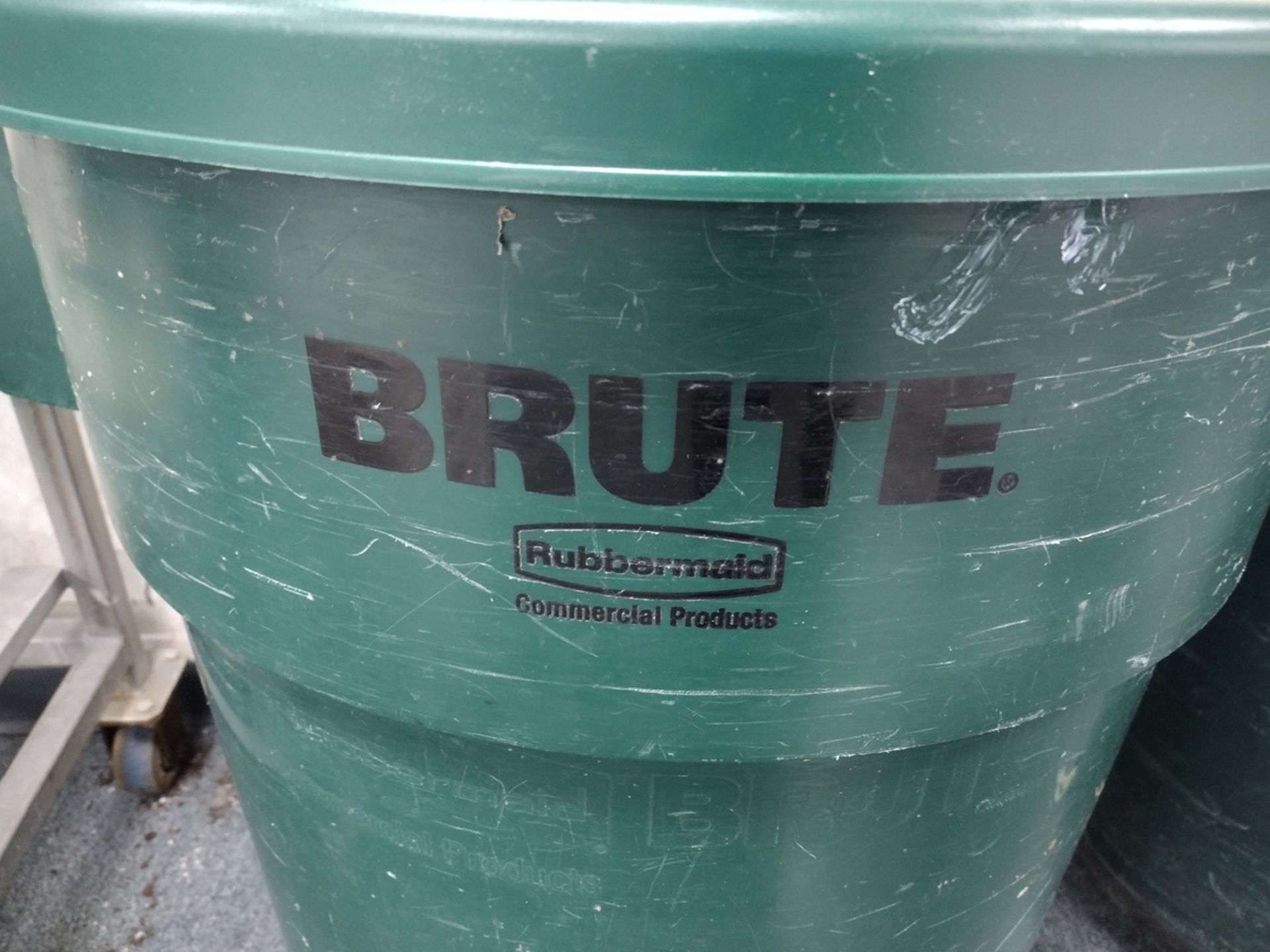 Group of Ass't Rubbermaid Brute Receptacle Bins - Image 3 of 3