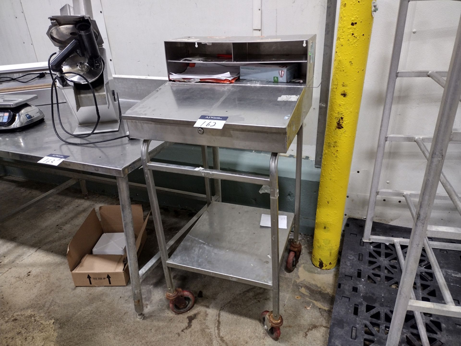Stainless Steel Rolling Workstation - Image 2 of 2
