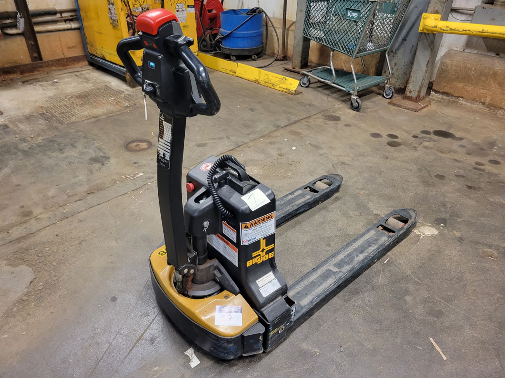 Big Joe LPT33 3,300lbs Electric 24V Pallet Jack - Image 2 of 8