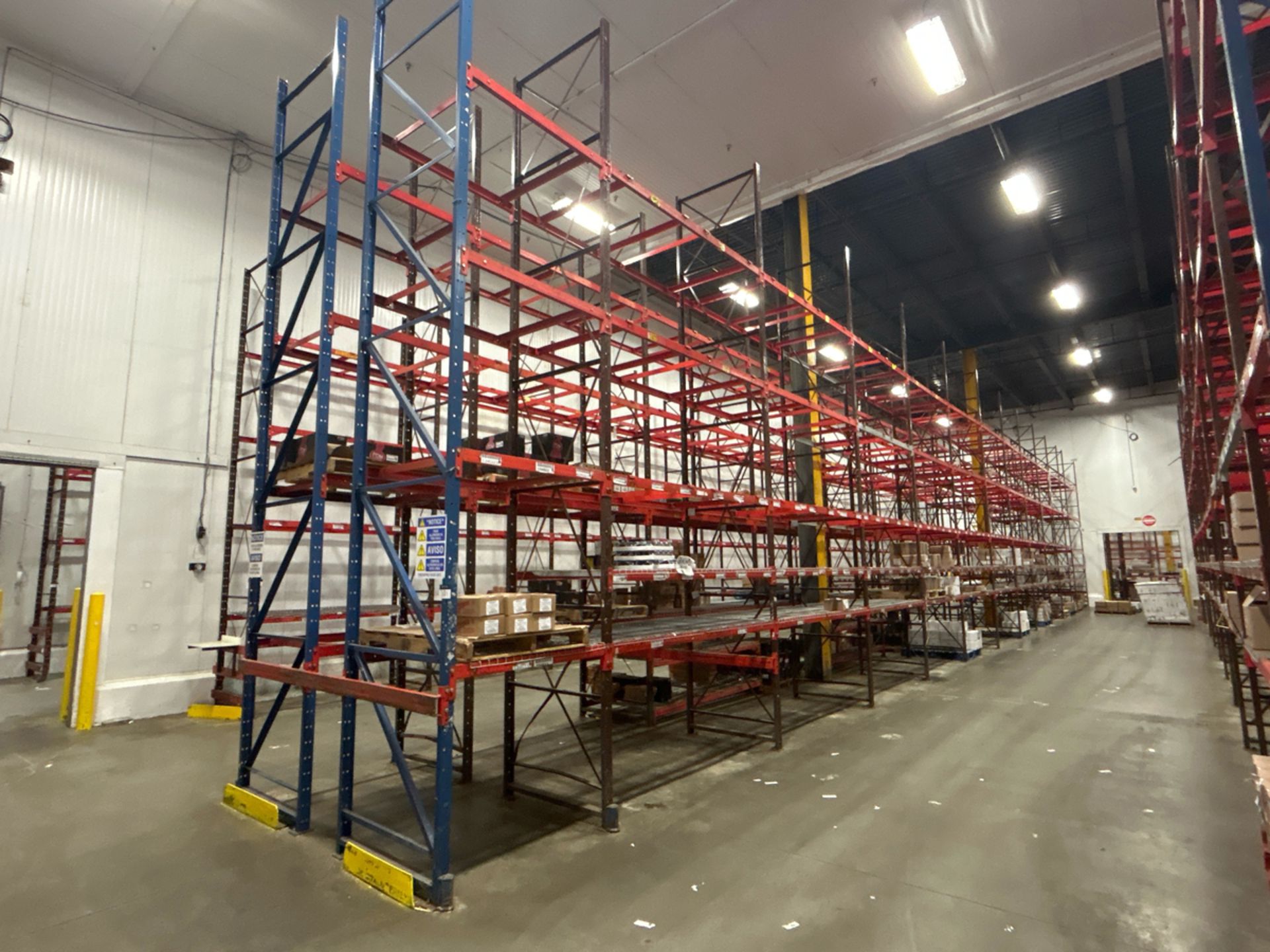 A Group of Structural Pallet Racking, 19' Tall, Approx. 96 Sections - Bild 2 aus 10