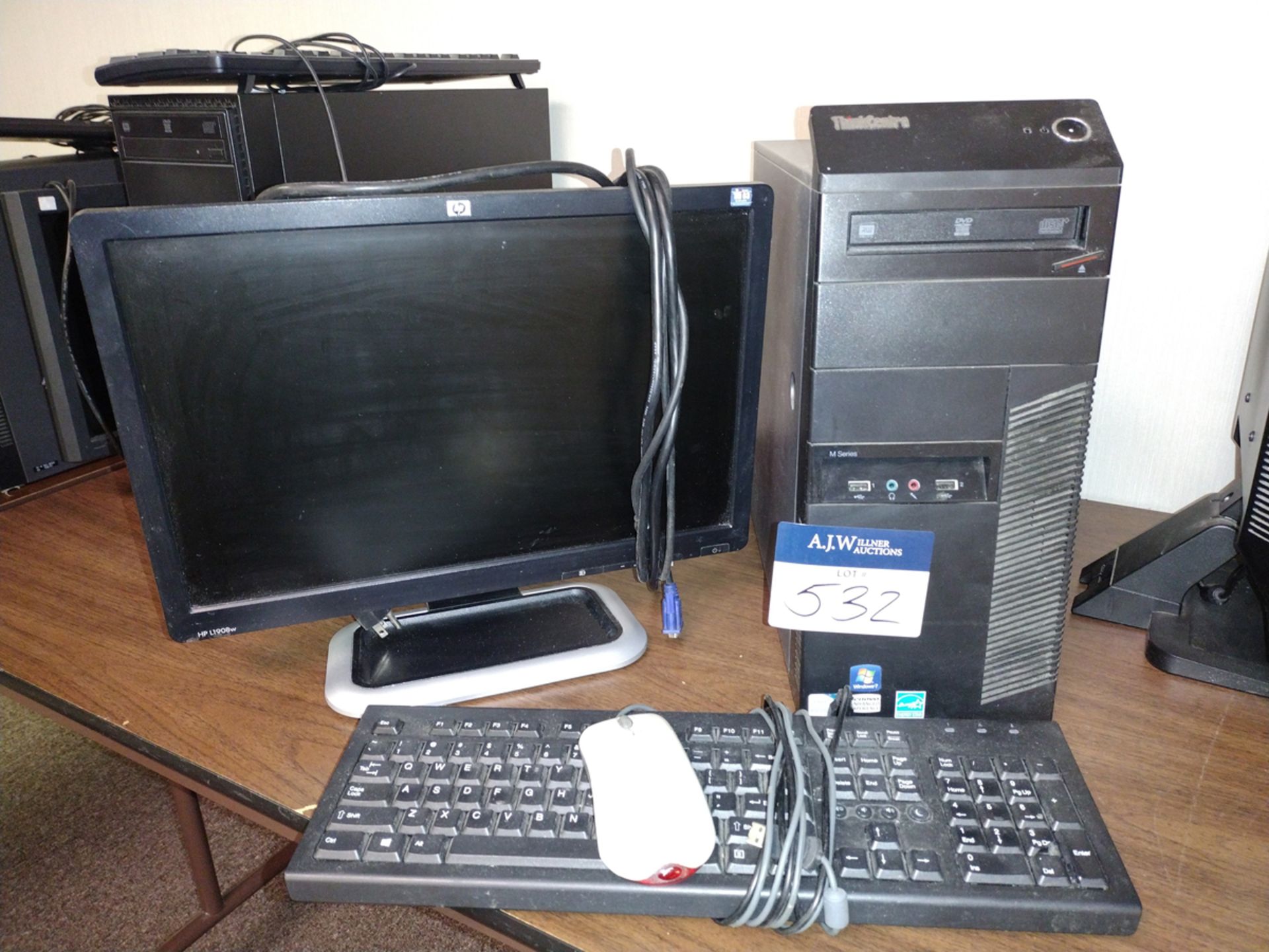 Lenovo X01 ThinkCentre Pentium PC w/ Monitor and Keyboard