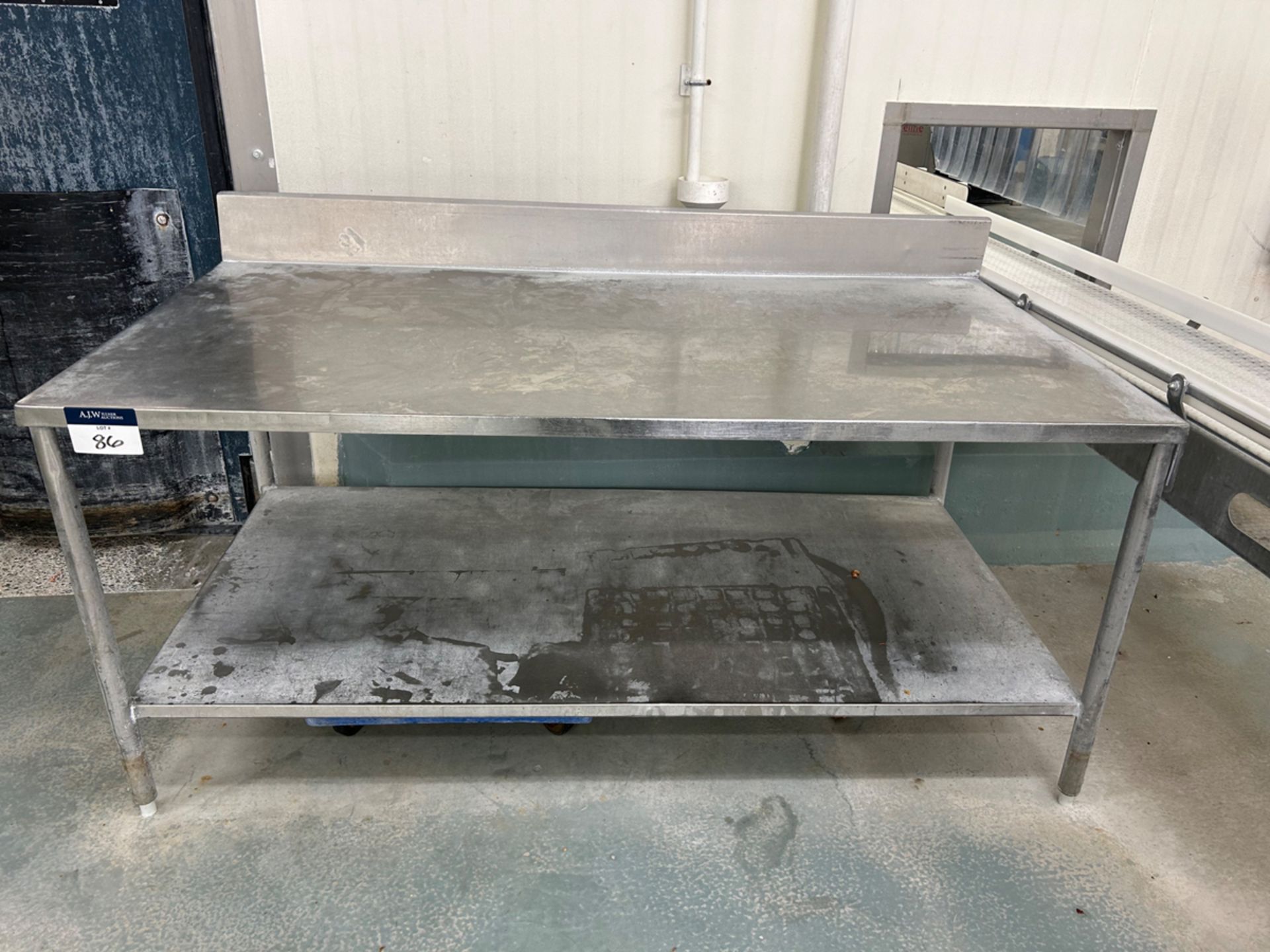2-Tier Stainless Steel Table - Image 2 of 2