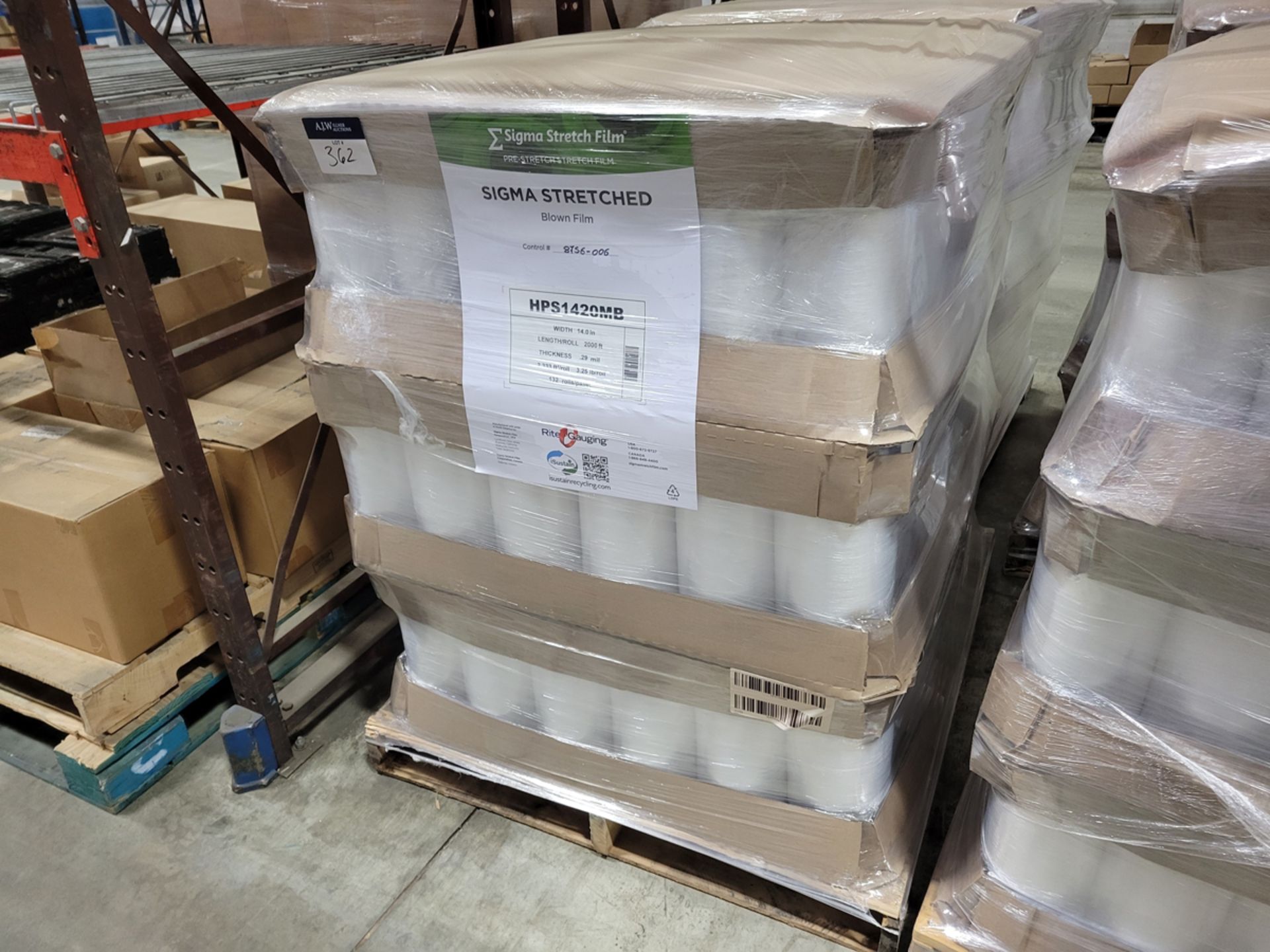 {Each} Sigma 2,000ft Stretch Wrap Film Roll