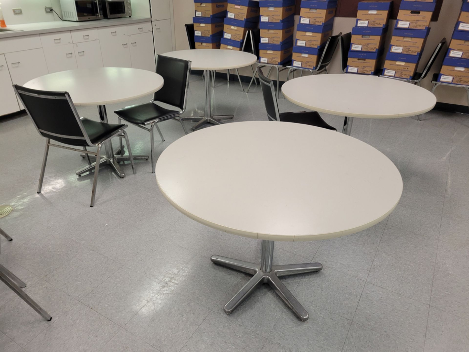 Group of Cafeteria Furniture