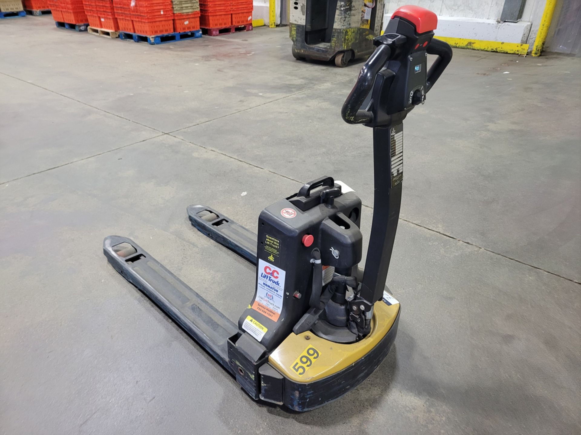 Big Joe LPT33 3,300lbs Electric 24V Pallet Jack - Image 3 of 9