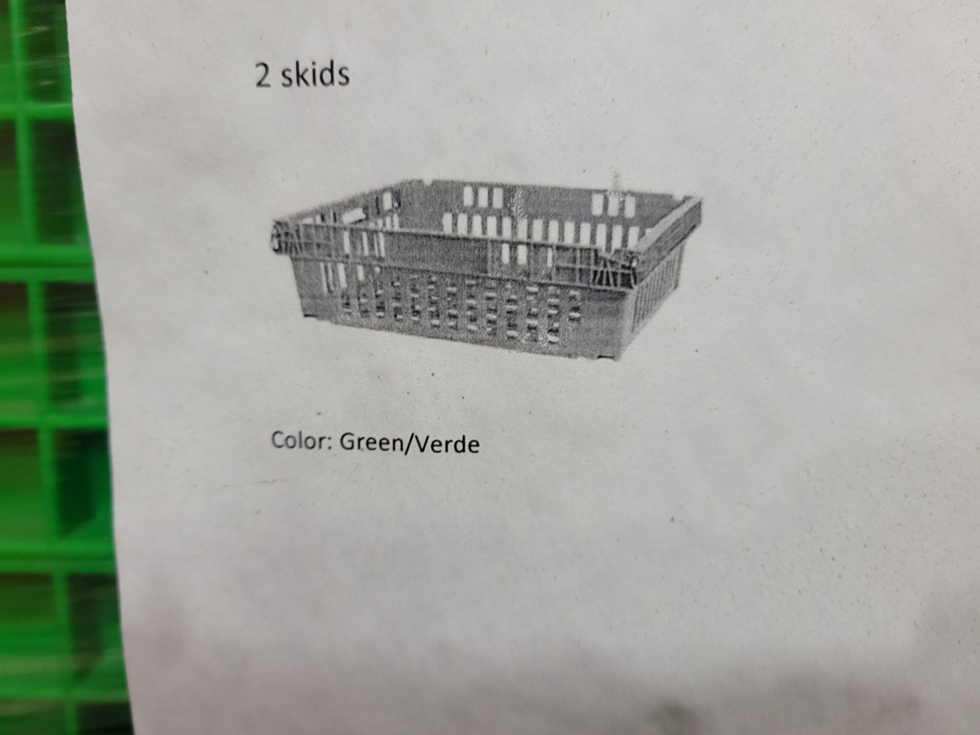 {Each} Poly Ventilated Stackable Utility Baskets (Brand New) - Image 5 of 5