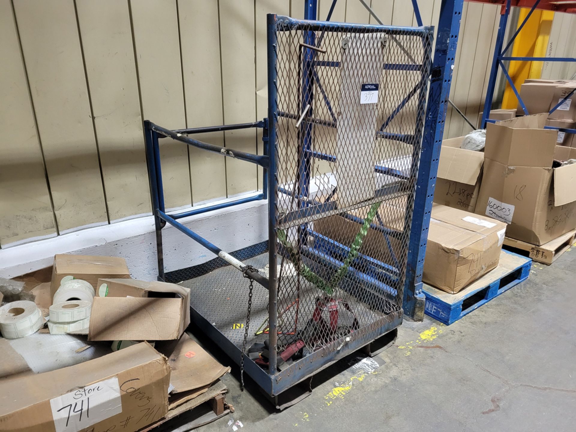 Steel Platform Safety Cage