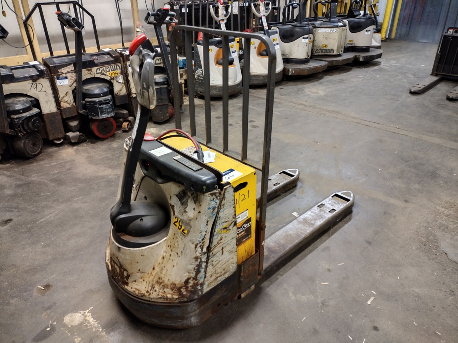 Crown WP-2345-45 4,500lbs Electric 24V Walk-Behind Pallet Jack - Image 2 of 7