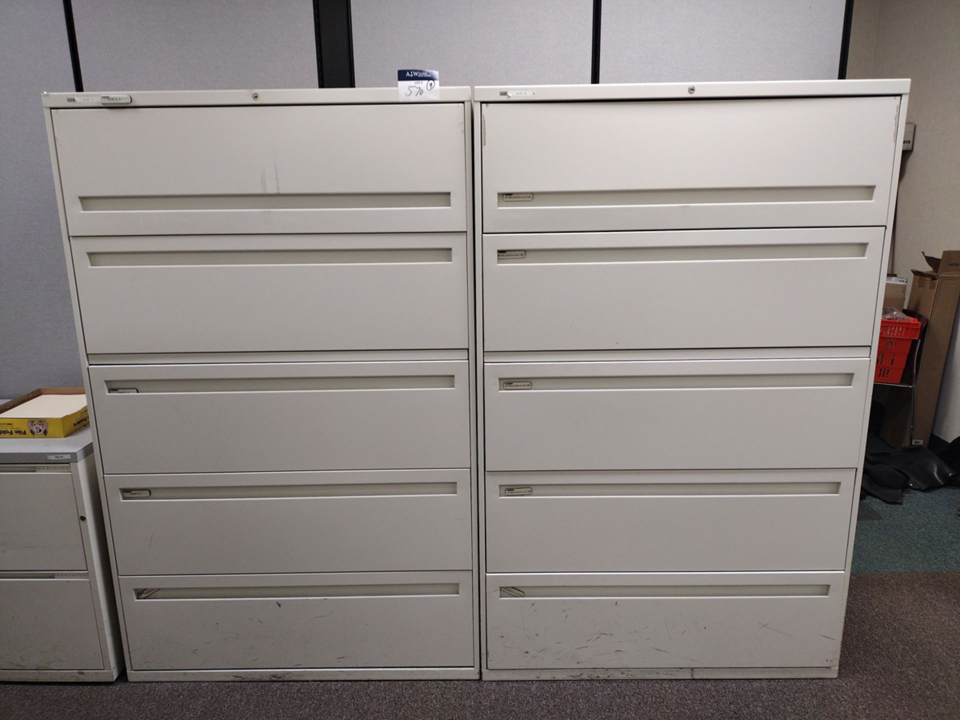 {Each} 5-Drawer Lateral Metal File Cabinet