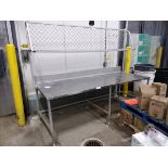 Stainless Steel Rolling Workstation
