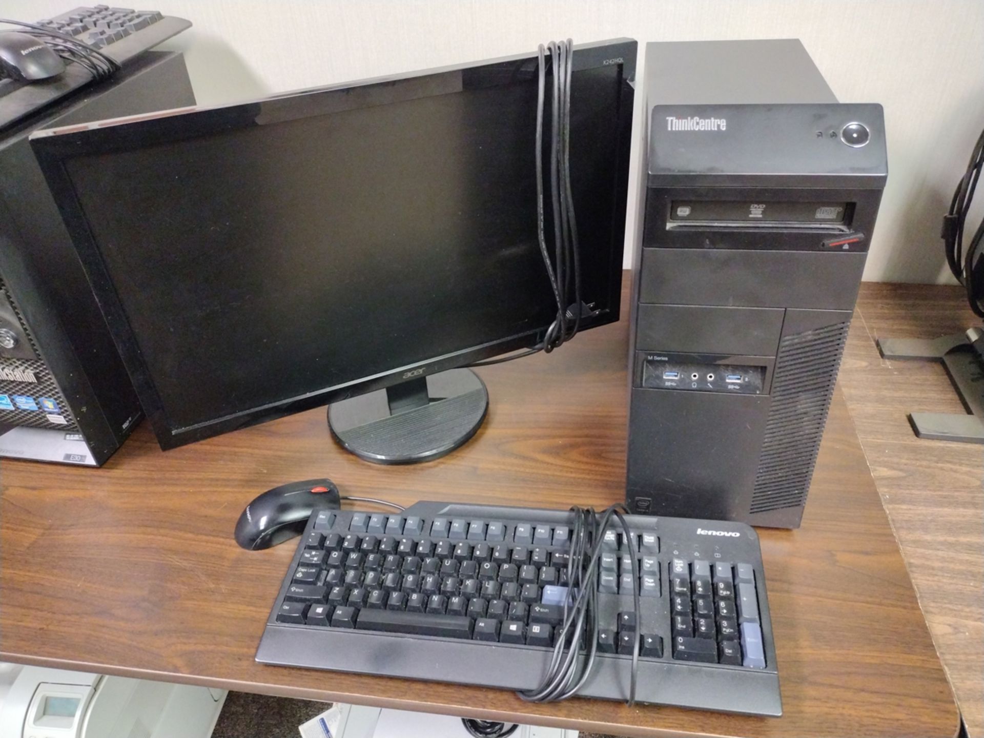 Lenovo M Series ThinkCentre i5 PC w/ Monitor and Keyboard