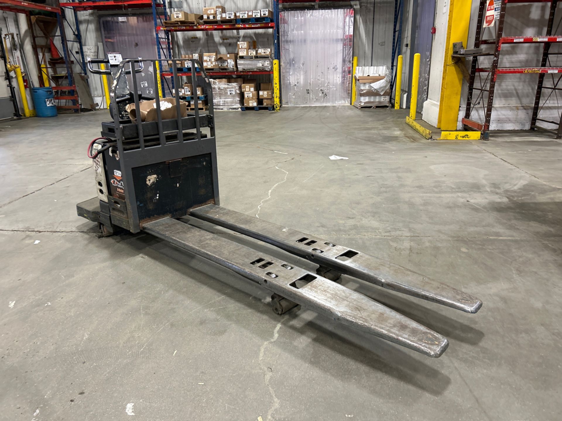Crown PE4000-60 6,000lbs Electric 24V Rider Pallet Jack w/ Charger