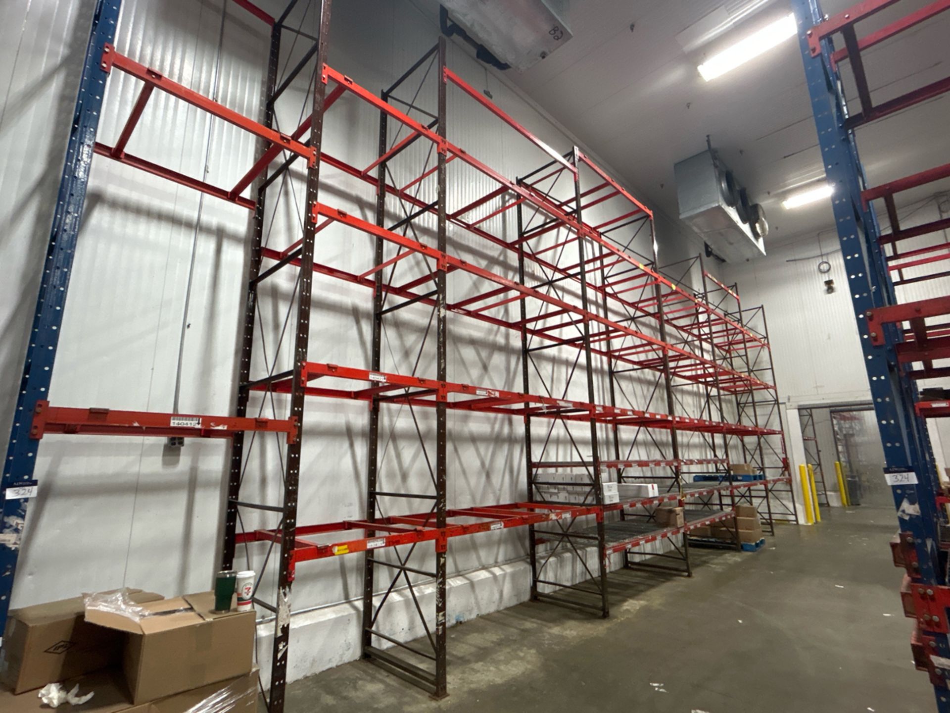 A Group of Structural Pallet Racking, 19' Tall, Approx. 96 Sections - Bild 6 aus 10