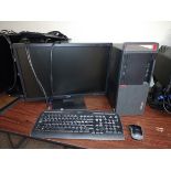 Lenovo M910t ThinkCentre i5 PC w/ Monitor and Keyboard