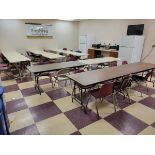 Group of Cafeteria Furniture