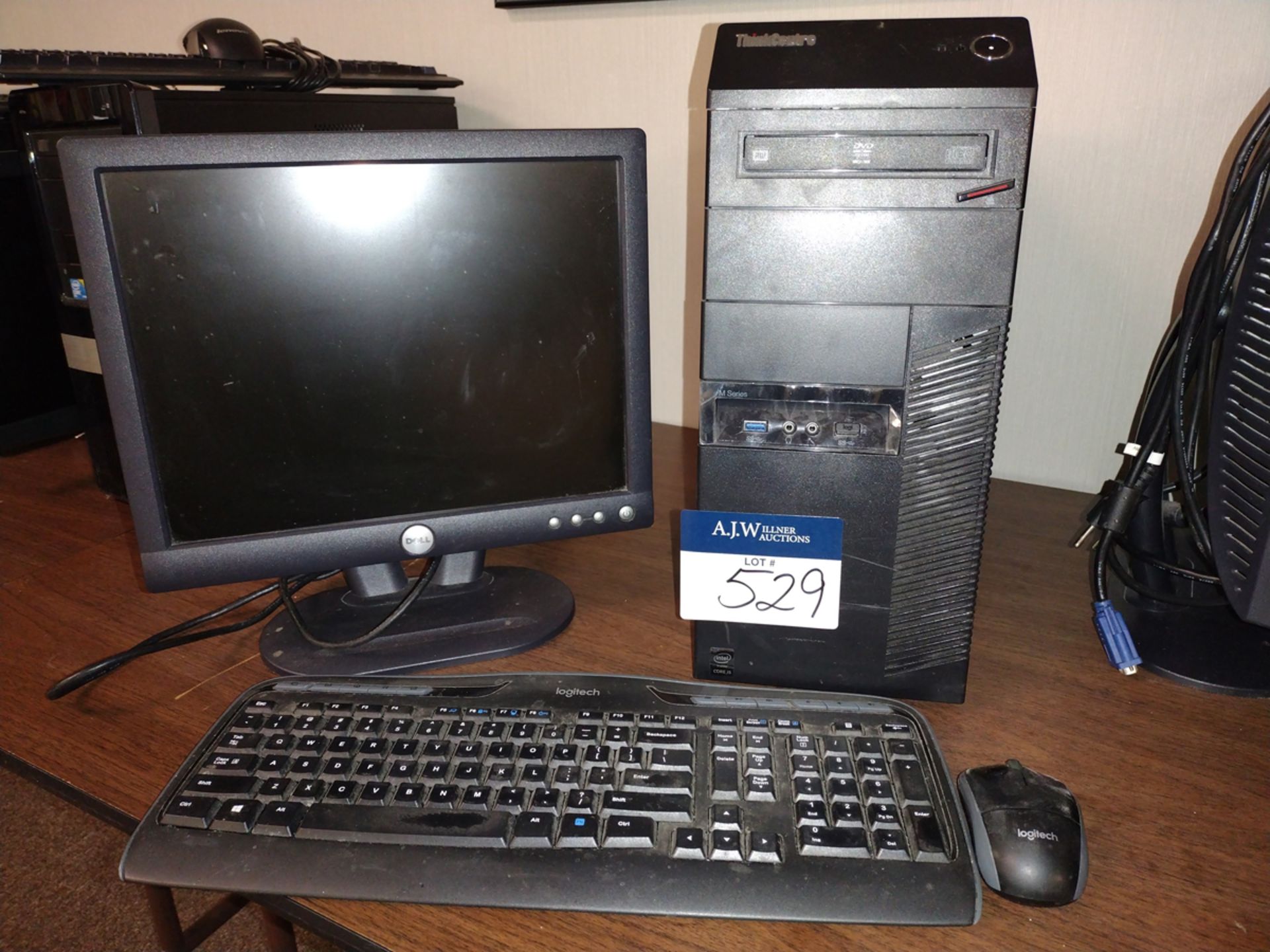 Lenovo M Series ThinkCentre i5 PC w/ Monitor and Keyboard