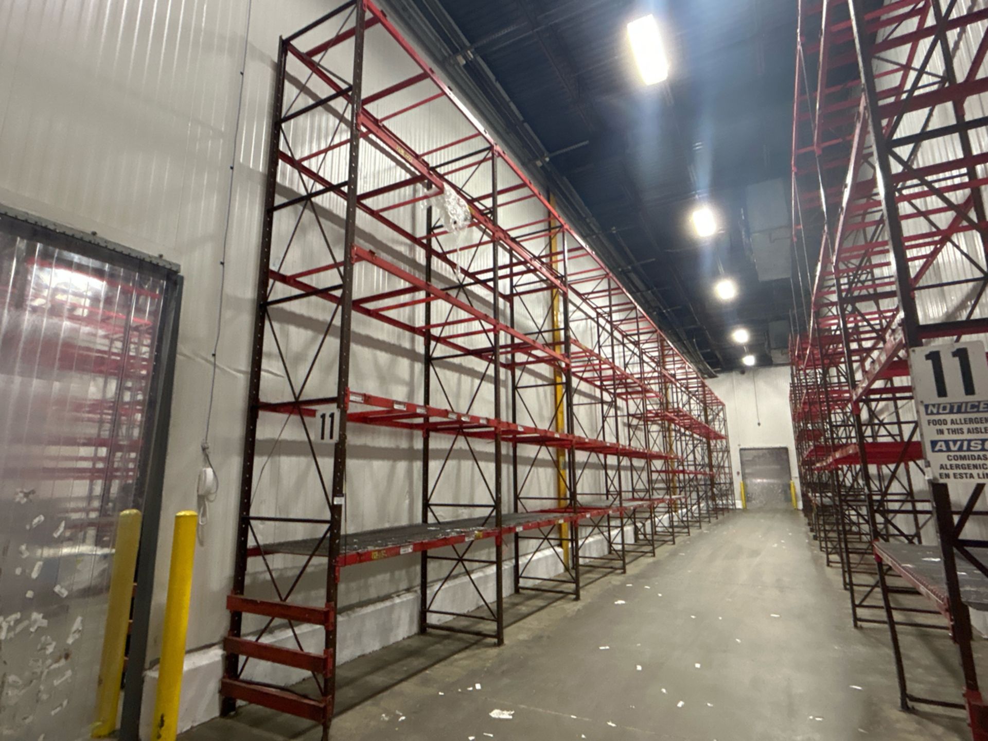 A Group of Structural Pallet Racking, 19' Tall, Approx. 30 Sections