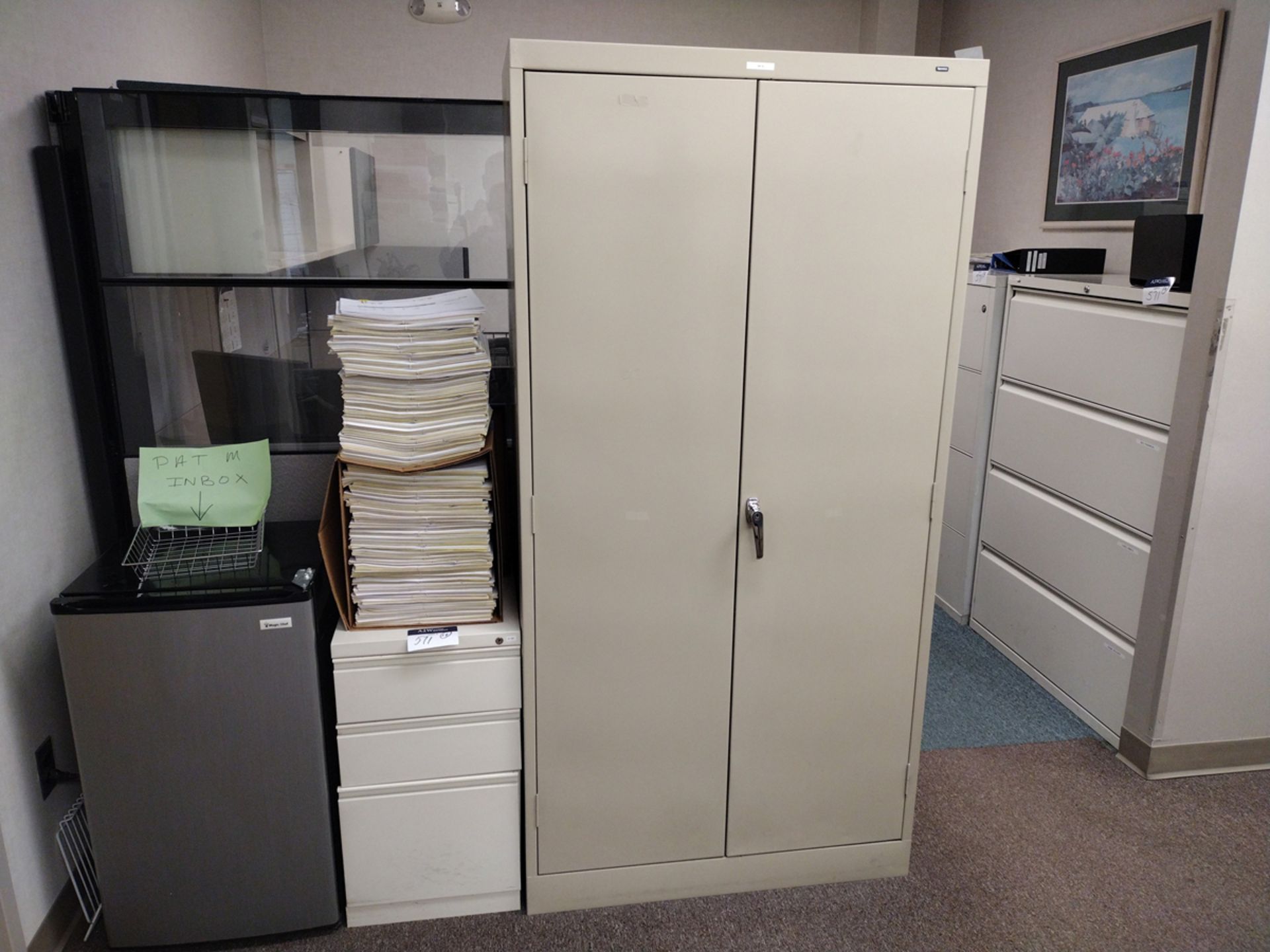 Group of Ass't Metal File and Storage Cabinets - Image 5 of 9