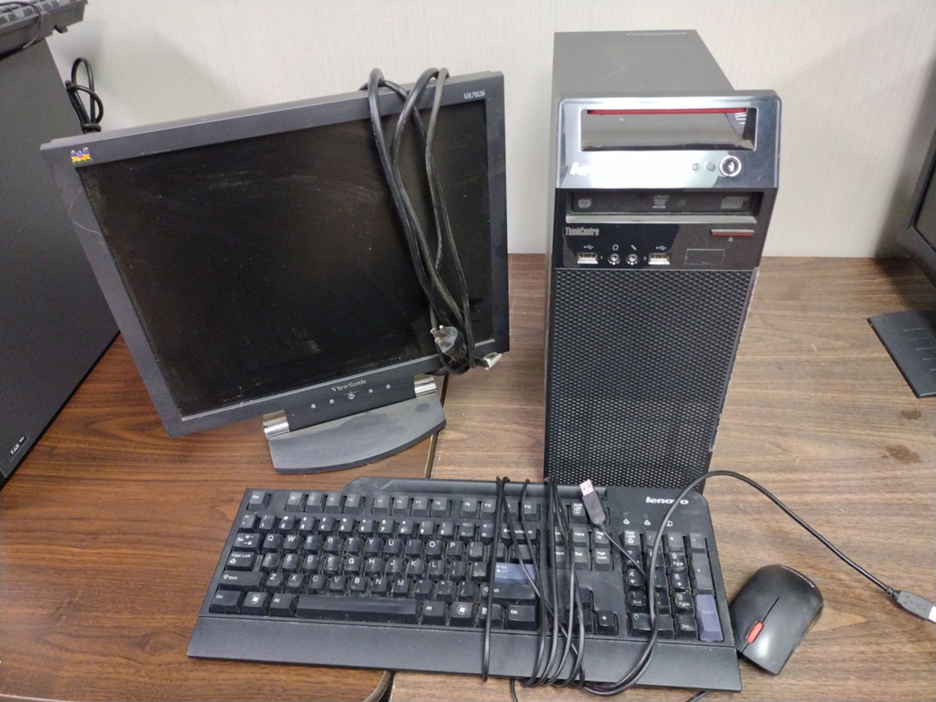 Lenovo ThinkCentre i3 PC w/ Monitor and Keyboard