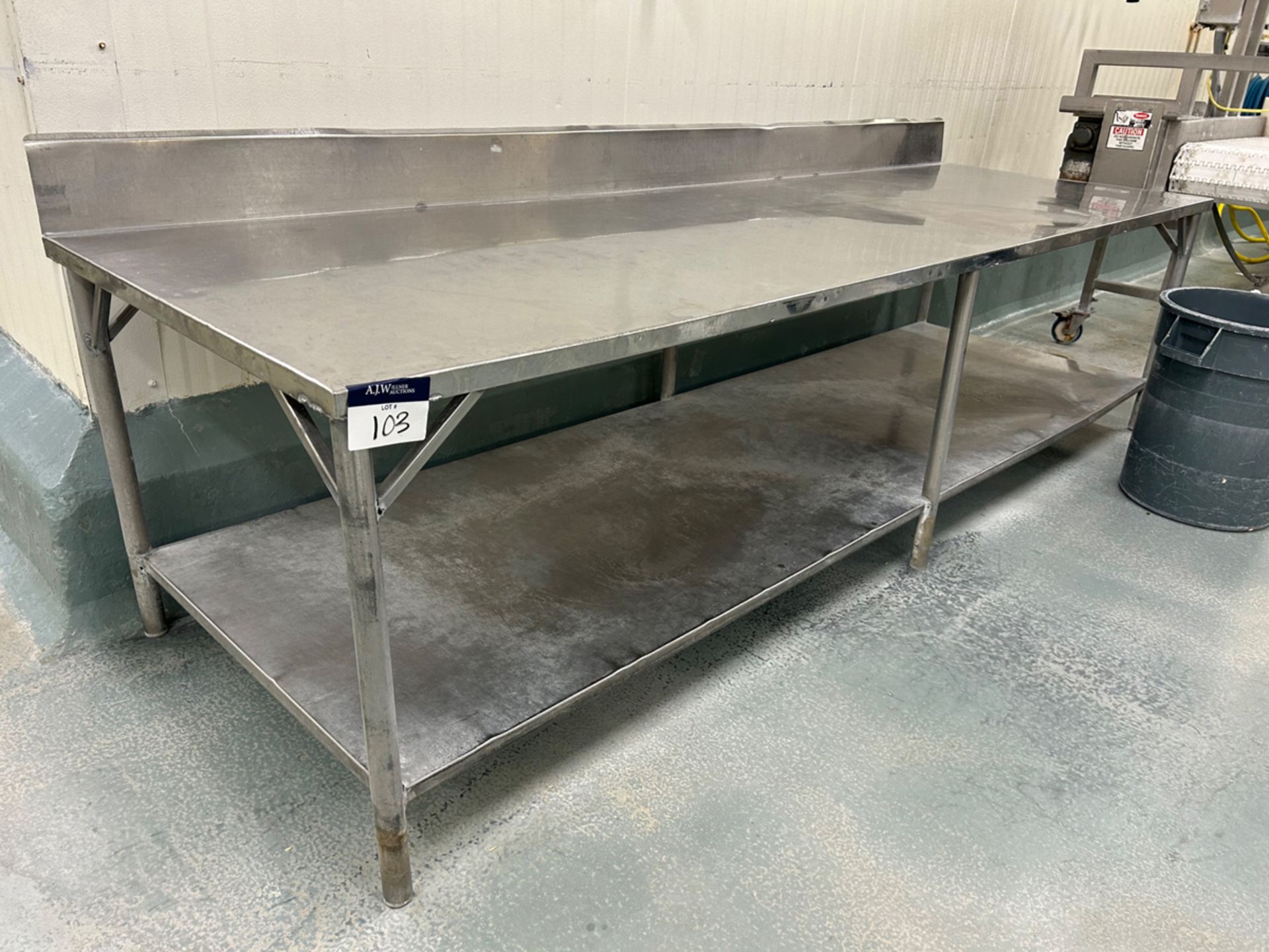 2-Tier Stainless Steel Table