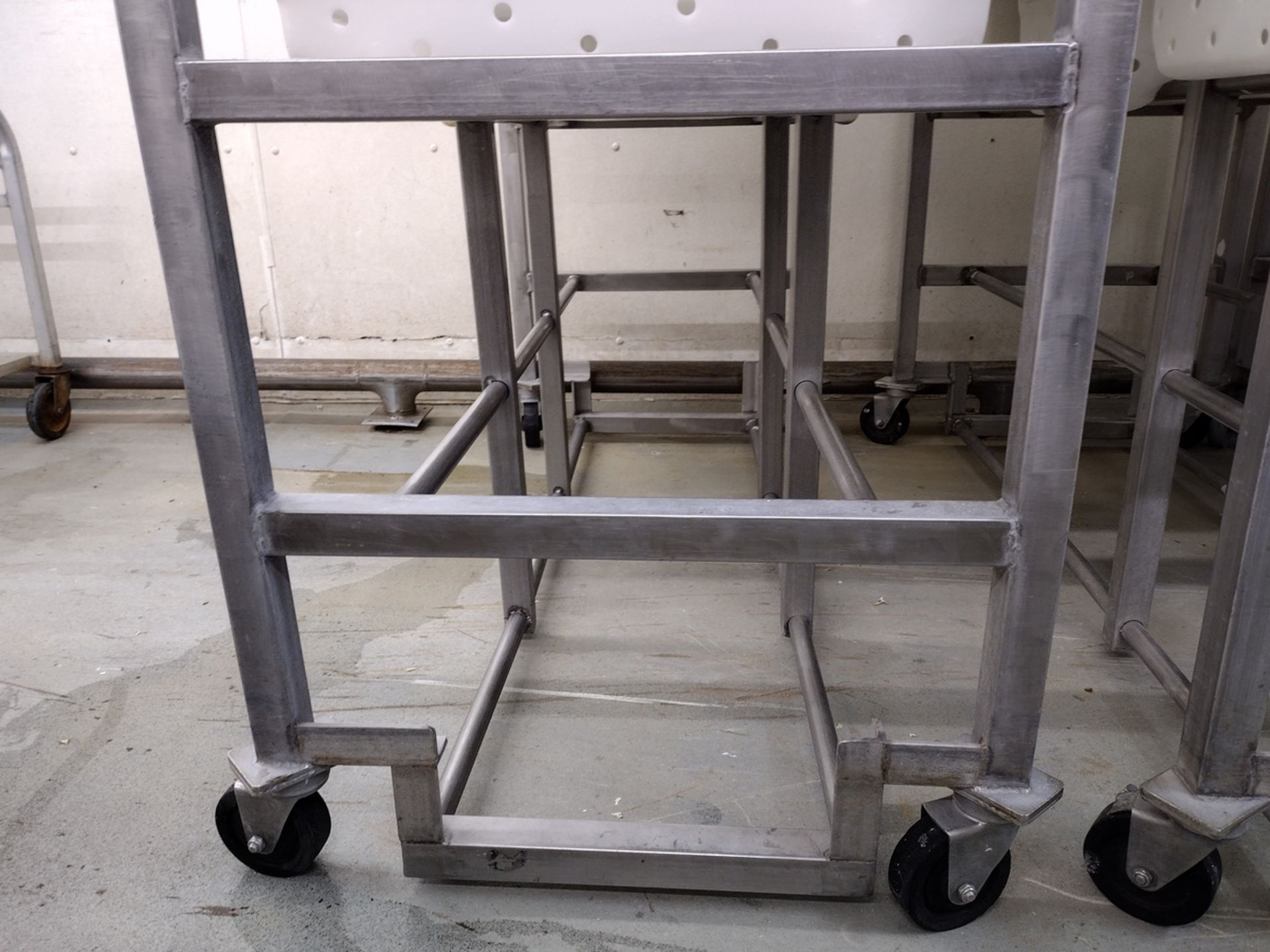 {Each} 3-Tier Steel Rolling Bin Rack - Image 5 of 5