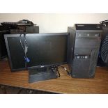 Lenovo M Series ThinkCentre i5 PC w/ Monitor