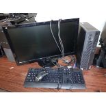 Lenovo M80S ThinkCentre i5 PC w/ Monitor and Keyboard